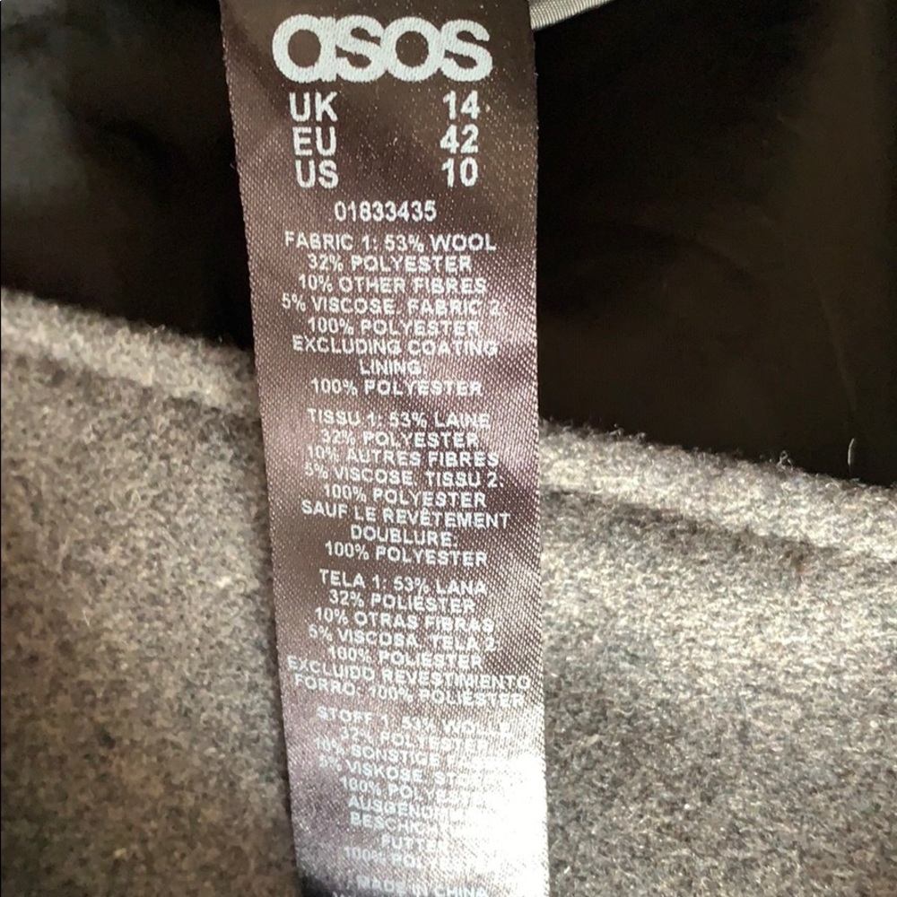 MOTO TRENCH by ASOS - Picture 6 of 6